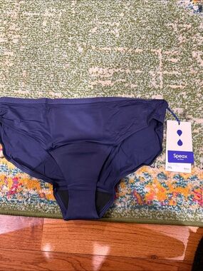 Thinx Navy Blue Bikini Briefs - 2XL